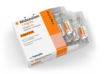 Hameln Midazolam 2ml/ml 5ml 10vials