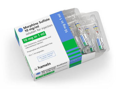 Hameln Morphine Sulfate 10mg/ml 1ml 10amps