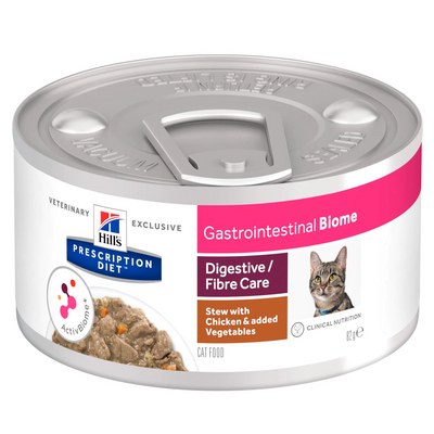 Hills Cat PD Gastrointestinal Biome Wet Chicken & Vegetable 82gr