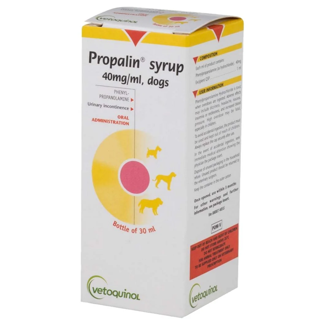 Vetoquinol  Propalin Syrup 40mg/ml 30ml