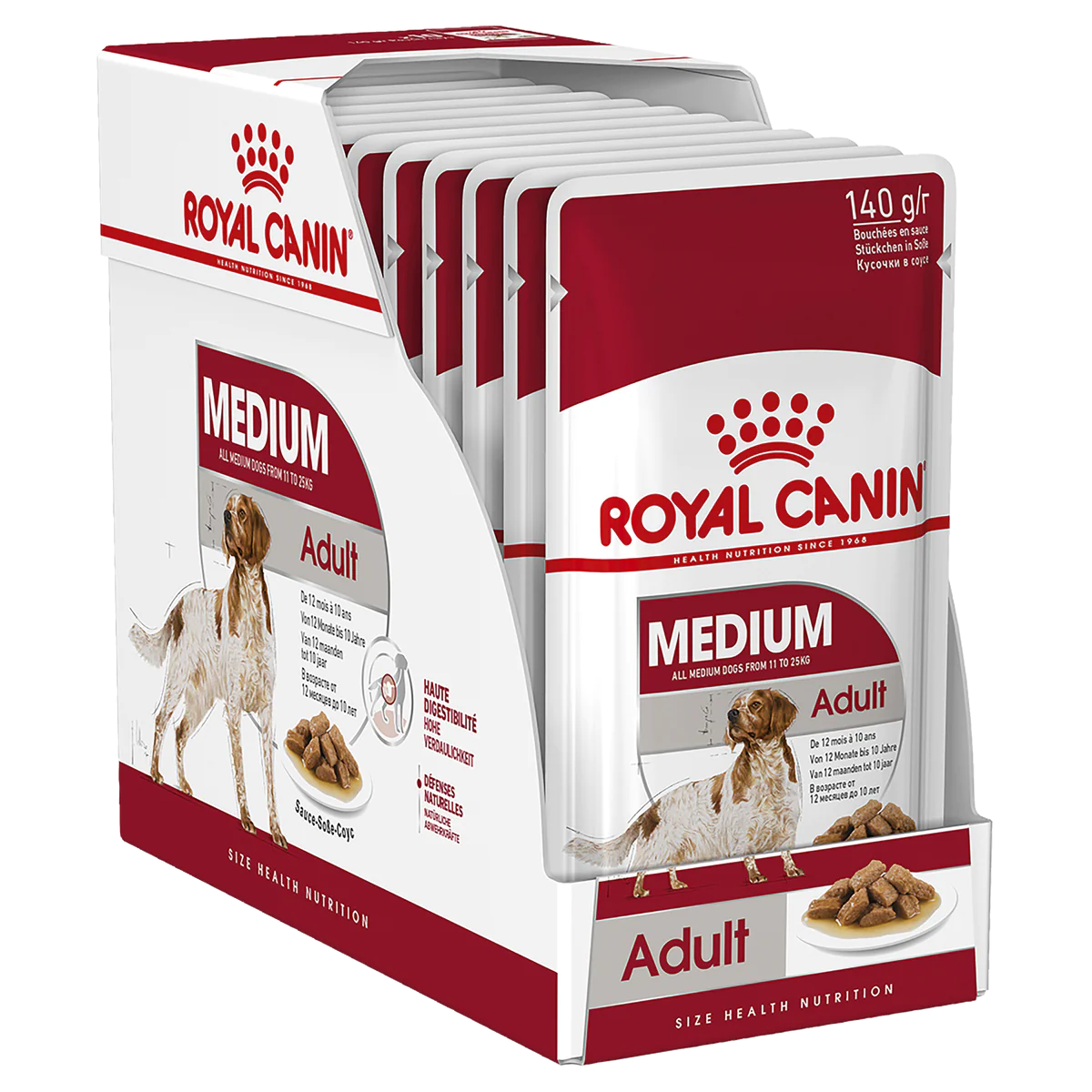 Royal Dog Adult Medium Wet 10x140g