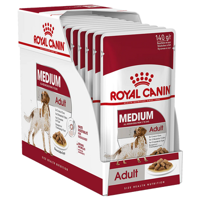 Royal Dog Adult Medium Wet 10x140g