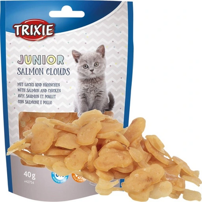 Trixie Cat Junior Salmon Clouds