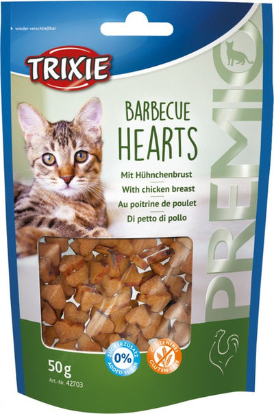 Trixie Premio Barbecue Hearts 50g