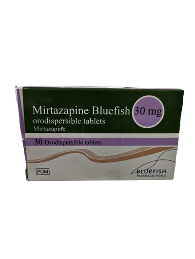 Bluefish Mirtazapine 30mg by 30Tabs