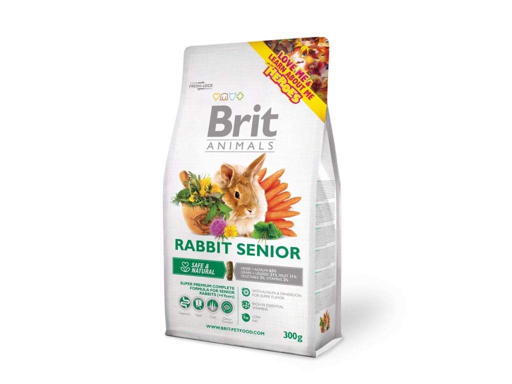 Brit Rodents Rabbit Senior 300gr