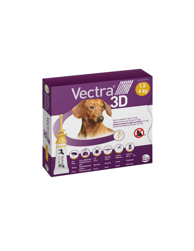 Ceva Dog Vectra 3d 1.5-4Kg