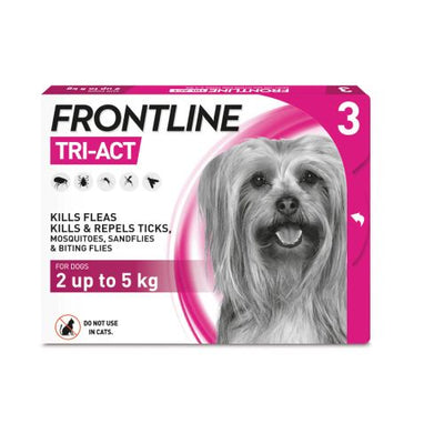 Boehringer Dog Frontline 2-5Kg 3x0.5ml