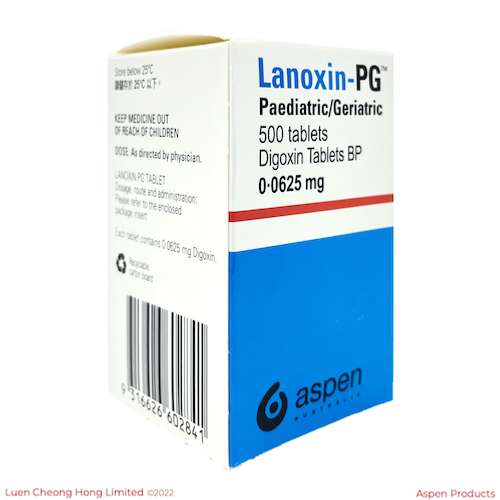 Aspen Lanoxin Pg 62.5mcg 1tab