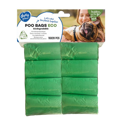 Duvo Poo Bags 8x20 Eco Biodegradable