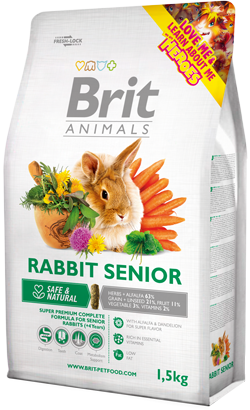 Brit Rodents Rabbit Senior 300gr