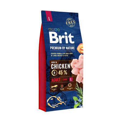 Brit Dog Nature Adult Large 25-45kg Chicken 15Kg