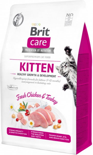 Brit Cat Care Kitten Fresh Chicken&Turkey 400gr