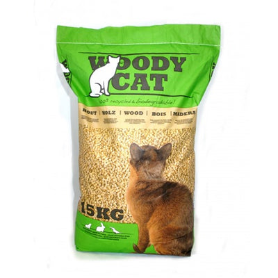 Woodycat Litter 25lt 15kg