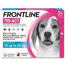 Boehringer Dog Frontline 10-20Kg 3x2ml