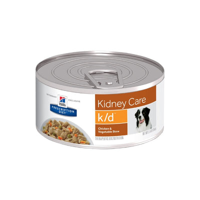 Hills Dog PD Kidney Care K/D Wet Stew Chicken & Vegetables 156gr