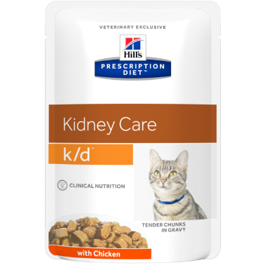 Hills Cat PD Kidney Care K/D Wet Chicken 85gr