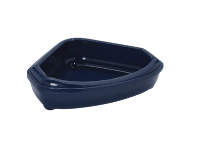 Moderna Corner Tray + Rim Blueberry