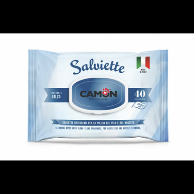 Camon Wipes Talcum Scent 40pcs LA040