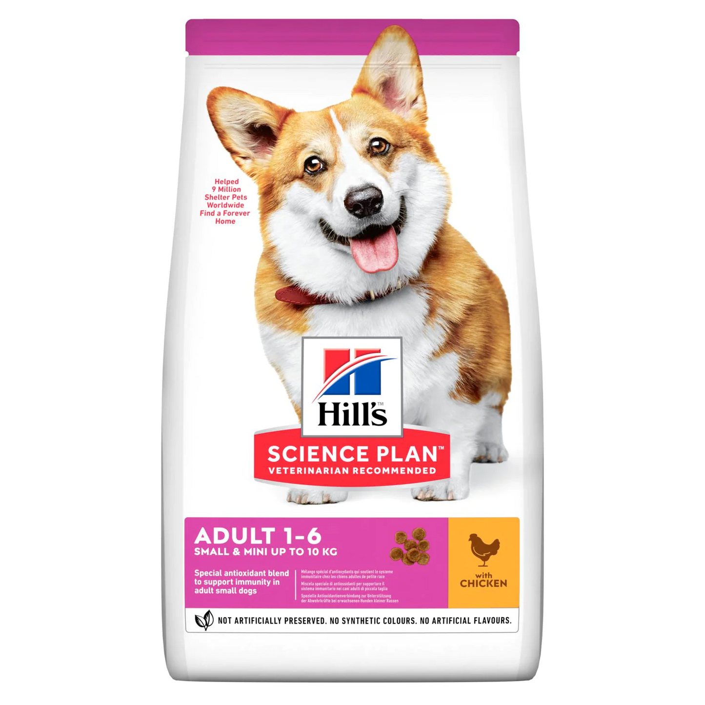 Hills Dog SP Small&Mini Adult 1-6Yrs < 10Kg Dry Chicken 1.5Kg