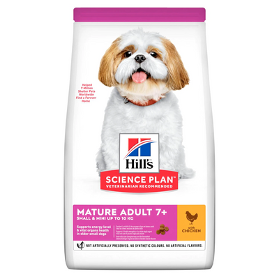 Hills Dog SP Small&Mini Adult 7+ < 10Kg Dry Chicken 1.5Kg