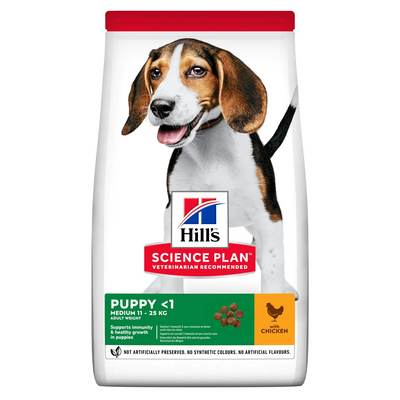 Hills Dog SP Puppy Medium 11-25Kg Dry Chicken 2.5Kg