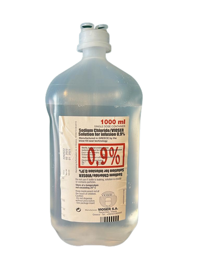 Vioser Sodium Chloride Drip Bottle 1lt