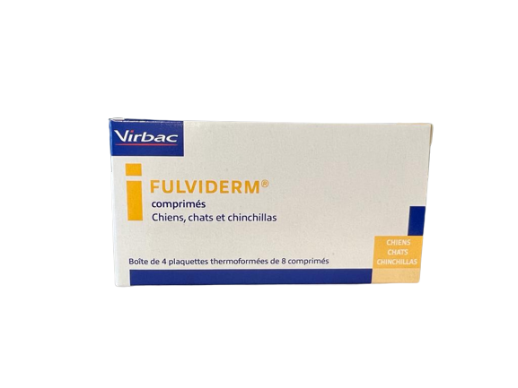 Virbac Fulviderm 150mg 32tabs