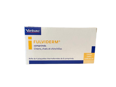 Virbac Fulviderm 150mg 32tabs